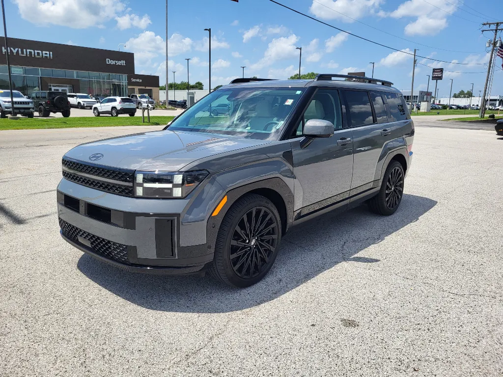 Gray 2024 Hyundai Santa Fe Calligraphy for sale in Terre Haute, IN
