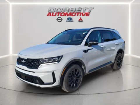 Gray 2023 Kia Sorento SX for sale in Terre Haute, IN