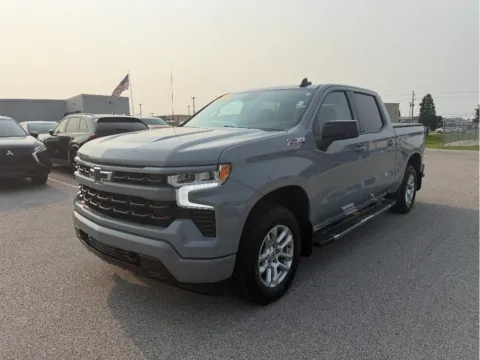 Gray 2024 Chevrolet Silverado 1500 RST for sale in Terre Haute, IN