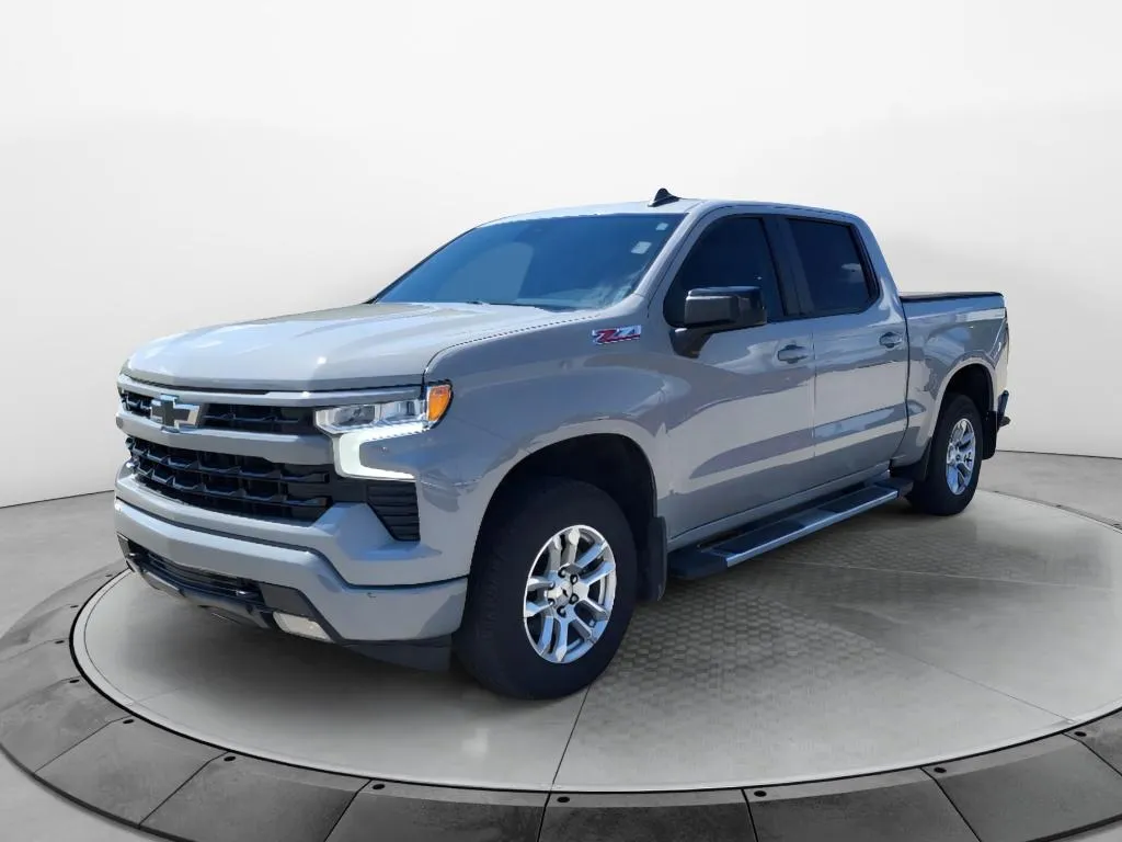 Gray 2024 Chevrolet Silverado 1500 RST for sale in Terre Haute, IN