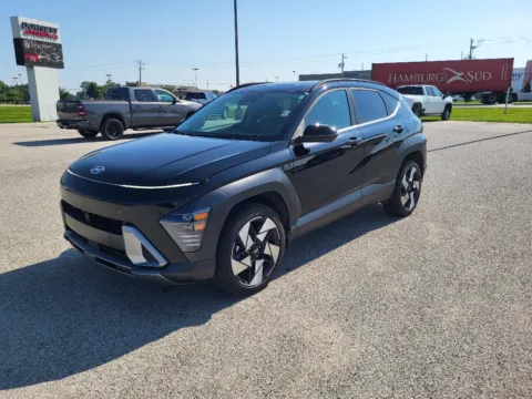 Black 2024 Hyundai Kona Limited for sale in Terre Haute, IN
