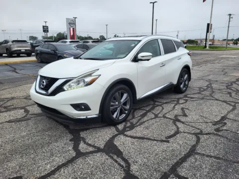 White 2016 Nissan Murano Platinum for sale in Terre Haute, IN