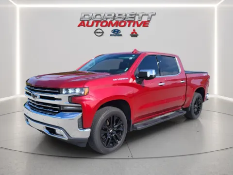 Red 2019 Chevrolet Silverado 1500 LTZ for sale in Terre Haute, IN