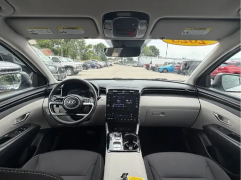 Photos of 2023 Hyundai Tucson Hybrid Blue for sale in Terre Haute, IN at Dorsett Mitsubishi