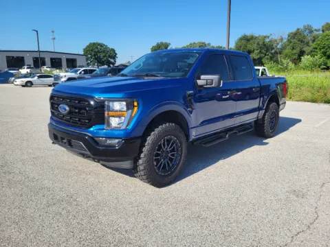 Blue 2023 Ford F-150 XLT for sale in Terre Haute, IN