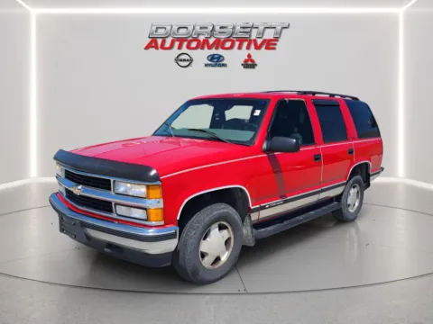 Red 1998 Chevrolet Tahoe LS for sale in Terre Haute, IN
