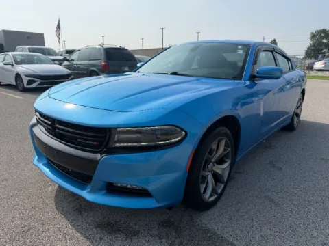 Blue 2016 Dodge Charger SXT for sale in Terre Haute, IN