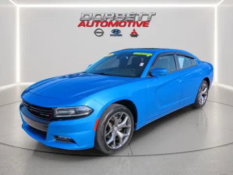 Blue 2016 Dodge Charger SXT for sale in Terre Haute, IN