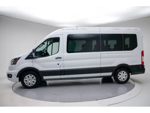 Photos of 2024 Ford Transit Wagon T-350 Med Roof Slide XLT for sale in Terre Haute, IN at Dorsett Mitsubishi