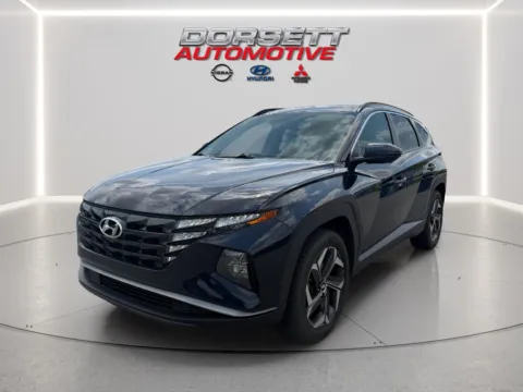 Blue 2022 Hyundai Tucson Hybrid SEL Convenience for sale in Terre Haute, IN