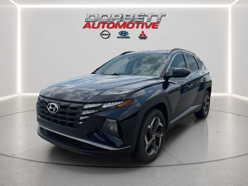 Blue 2022 Hyundai Tucson Hybrid SEL Convenience for sale in Terre Haute, IN