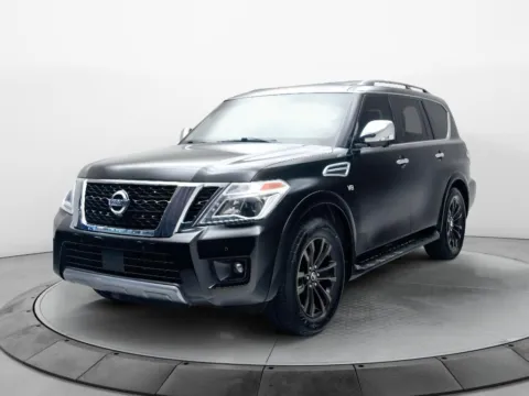 Black 2020 Nissan Armada Platinum for sale in Terre Haute, IN