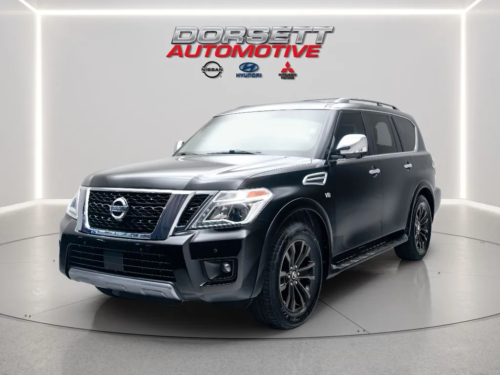 Black 2020 Nissan Armada Platinum for sale in Terre Haute, IN