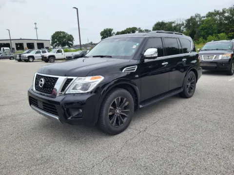 Black 2020 Nissan Armada Platinum for sale in Terre Haute, IN