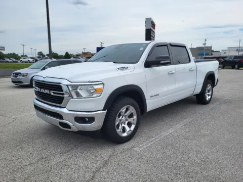 White 2021 Ram 1500 Big Horn for sale in Terre Haute, IN