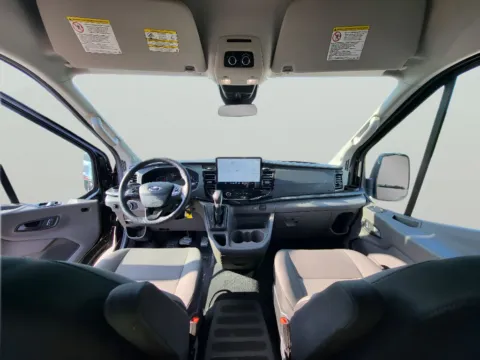 Photos of 2024 Ford Transit Wagon T-350 Med Roof Slide XLT for sale in Terre Haute, IN at Dorsett Mitsubishi
