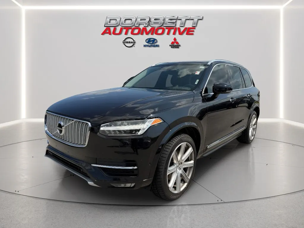 Black 2016 Volvo XC90 T6; 7-seat T6 Inscription for sale in Terre Haute, IN