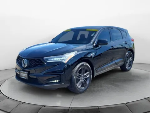 Black 2021 Acura RDX w/A-Spec Package for sale in Terre Haute, IN