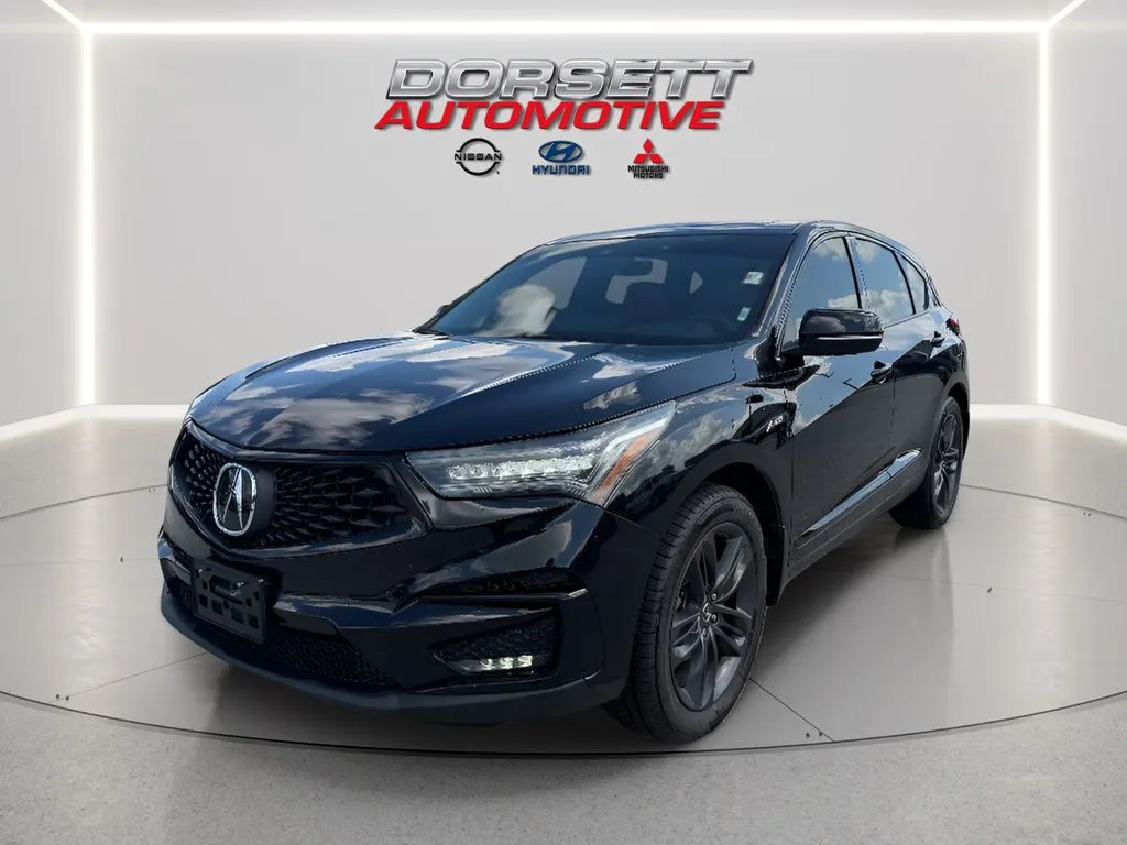 Black 2021 Acura RDX w/A-Spec Package for sale in Terre Haute, IN
