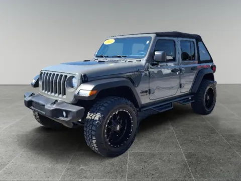 Gray 2022 Jeep Wrangler Unlimited Sport for sale in Terre Haute, IN