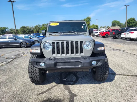 Photos of 2022 Jeep Wrangler Unlimited Sport for sale in Terre Haute, IN at Dorsett Mitsubishi