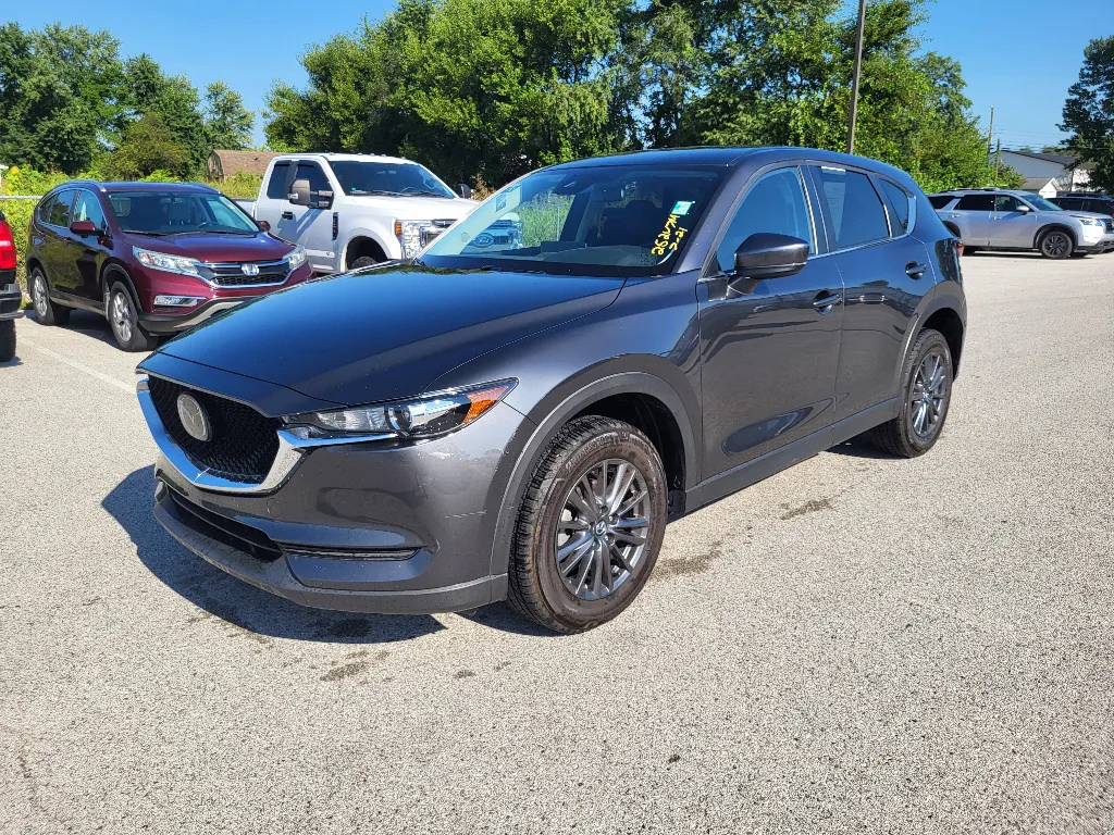 Gray 2021 Mazda CX-5 Touring for sale in Terre Haute, IN
