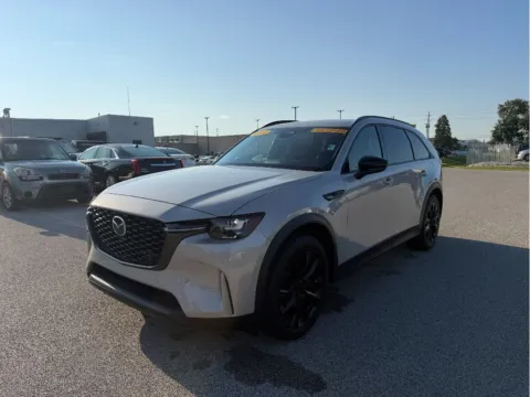 Gray 2026 Mazda CX-90 Premium Sport for sale in Terre Haute, IN