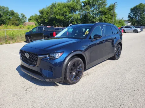Blue 2026 Mazda CX-90 Premium Sport for sale in Terre Haute, IN