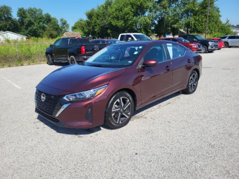Red 2024 Nissan Sentra SV for sale in Terre Haute, IN