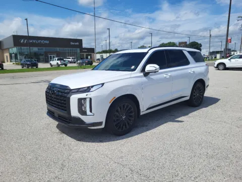 White 2024 Hyundai Palisade Calligraphy Night Edition for sale in Terre Haute, IN