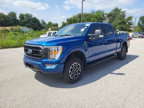 Blue 2023 Ford F-150 XLT for sale in Terre Haute, IN