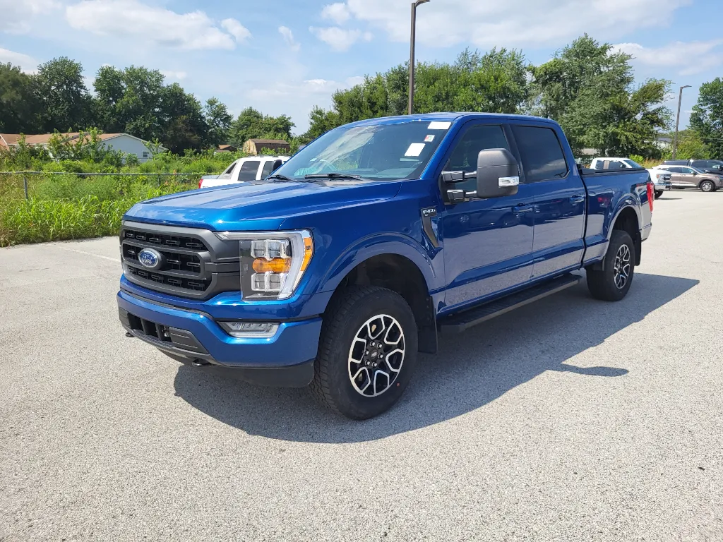 Blue 2023 Ford F-150 XLT for sale in Terre Haute, IN