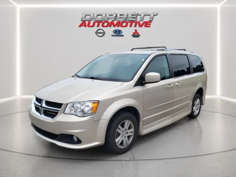 Beige 2012 Dodge Grand Caravan Crew for sale in Terre Haute, IN