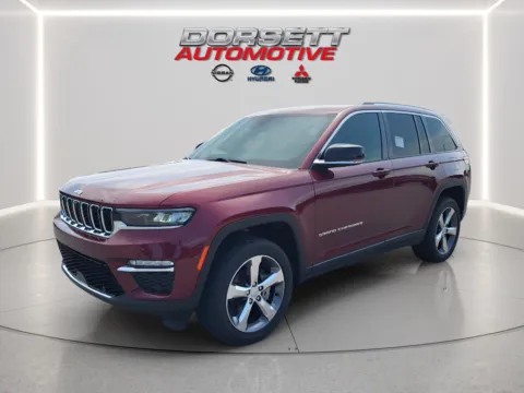 Red 2022 Jeep Grand Cherokee Limited for sale in Terre Haute, IN