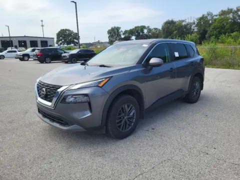 Gray 2022 Nissan Rogue S for sale in Terre Haute, IN