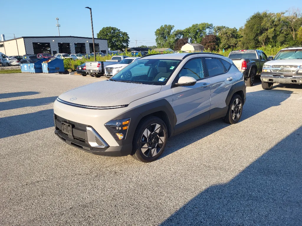 Gray 2025 Hyundai Kona SEL for sale in Terre Haute, IN