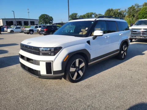 White 2024 Hyundai Santa Fe Limited for sale in Terre Haute, IN