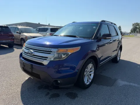 Blue 2013 Ford Explorer XLT for sale in Terre Haute, IN