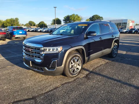 Blue 2021 GMC Acadia SLE for sale in Terre Haute, IN
