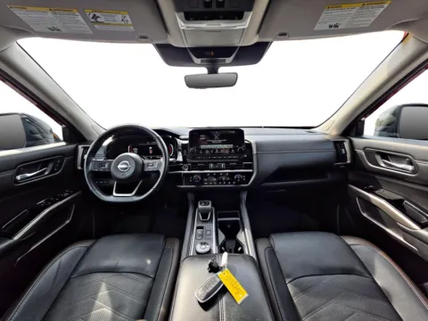 Photos of 2023 Nissan Pathfinder Platinum for sale in Terre Haute, IN at Dorsett Mitsubishi