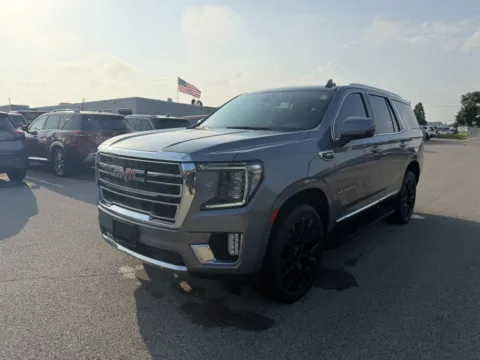 Gray 2022 GMC Yukon 1500 SLT for sale in Terre Haute, IN