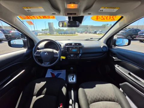 Photos of 2024 Mitsubishi Mirage ES for sale in Terre Haute, IN at Dorsett Mitsubishi