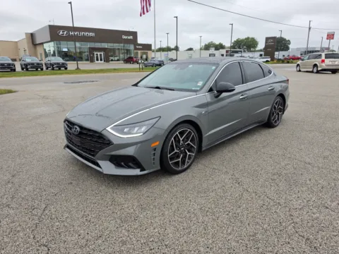 Gray 2023 Hyundai Sonata N Line for sale in Terre Haute, IN