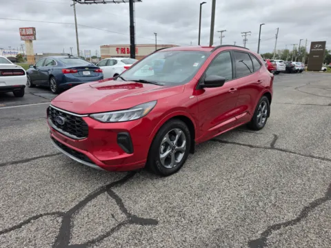 Red 2023 Ford Escape ST-Line for sale in Terre Haute, IN
