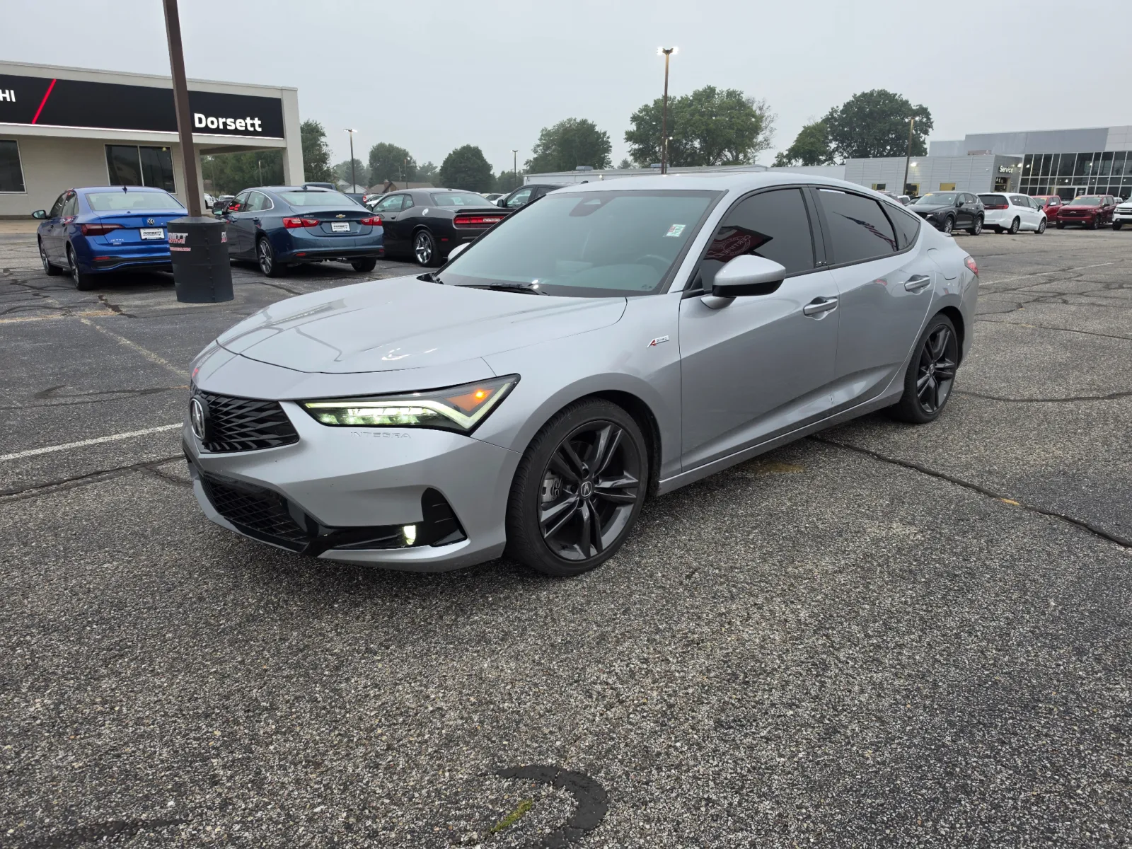 Gray 2024 Acura Integra w/A-Spec Package for sale in Terre Haute, IN