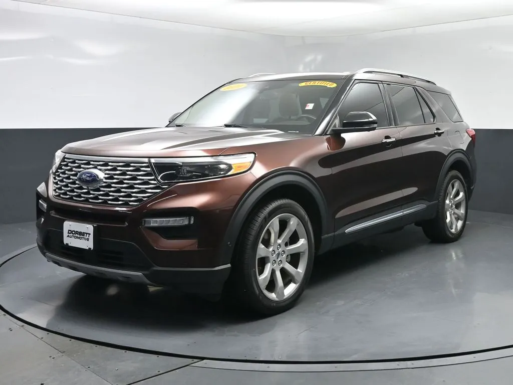 Used 2020 Ford Explorer Platinum for sale in Terre Haute, IN at
