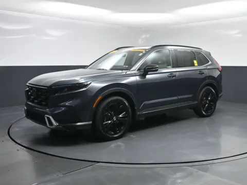 Gray 2023 Honda CR-V Hybrid Sport Touring for sale in Terre Haute, IN