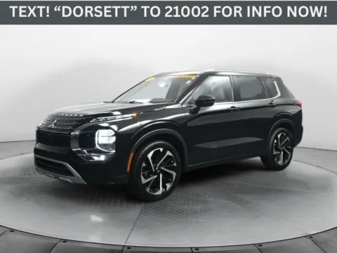 Black 2022 Mitsubishi Outlander SEL Special Edition for sale in Terre Haute, IN