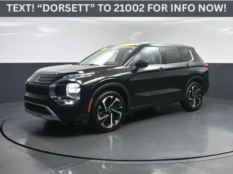 Black 2022 Mitsubishi Outlander SEL Special Edition for sale in Terre Haute, IN