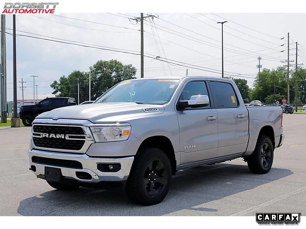 Silver 2022 Ram 1500 Big Horn for sale in Terre Haute, IN